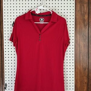 OGIO Women's Button Down Red Shirt